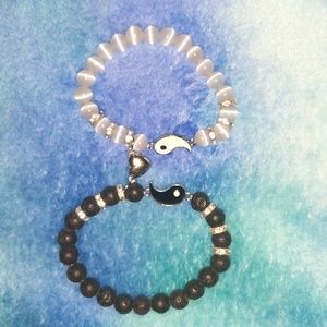 ⚪Matching Yin Yang bracelets
